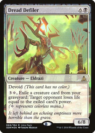 Dread Defiler [Oath of the Gatewatch Promos] MTG Single Magic: The Gathering  | Multizone: Comics And Games