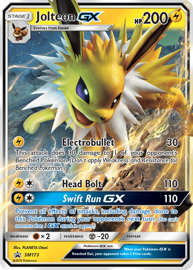 Jolteon GX (SM173) [Sun & Moon: Black Star Promos] Pokemon Single Pokémon  | Multizone: Comics And Games