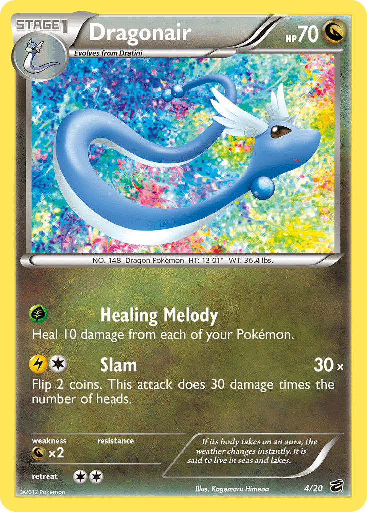 Dragonair (4/20) [Black & White: Dragon Vault] Pokemon Single Pokémon  | Multizone: Comics And Games