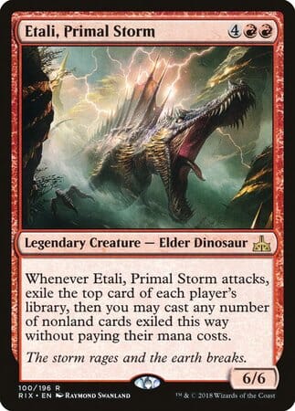 Etali, Primal Storm [Rivals of Ixalan] MTG Single Magic: The Gathering  | Multizone: Comics And Games
