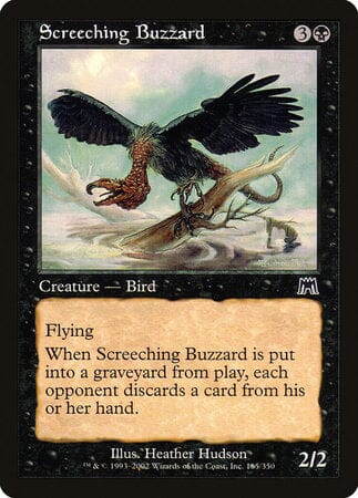 Screeching Buzzard [Onslaught] MTG Single Magic: The Gathering  | Multizone: Comics And Games