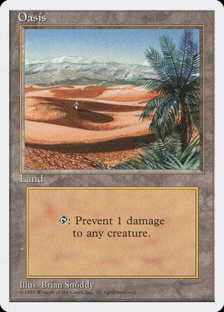 Oasis [Fourth Edition] MTG Single Magic: The Gathering  | Multizone: Comics And Games