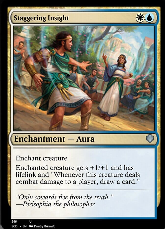 Staggering Insight [Starter Commander Decks] MTG Single Magic: The Gathering  | Multizone: Comics And Games