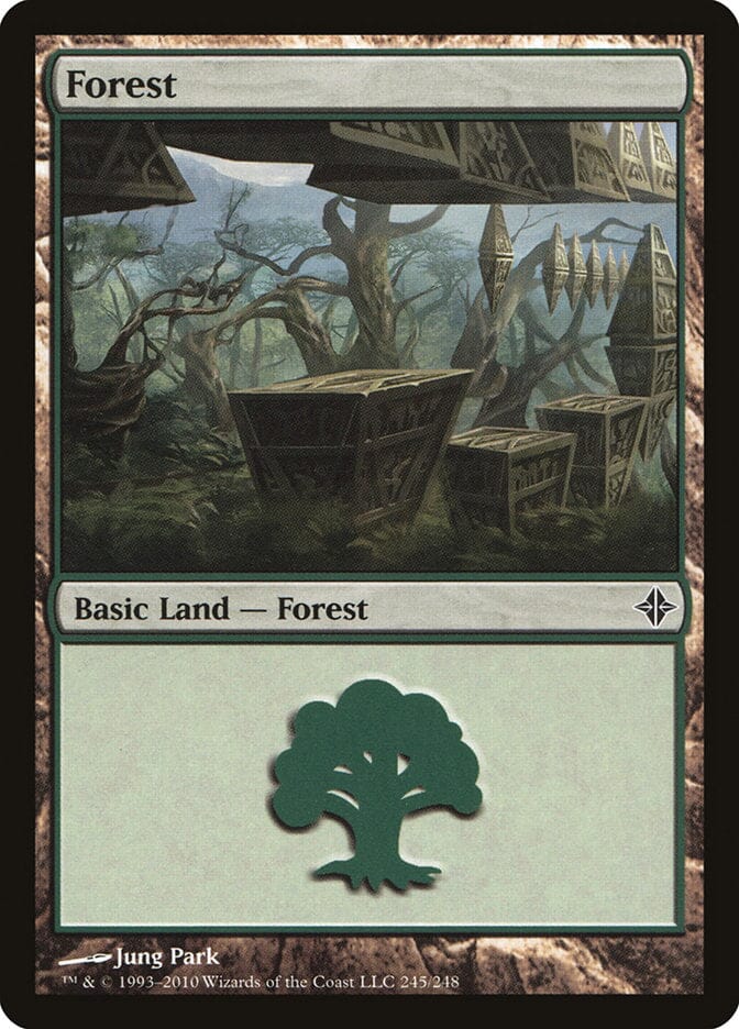 Forest (245) [Rise of the Eldrazi] MTG Single Magic: The Gathering  | Multizone: Comics And Games