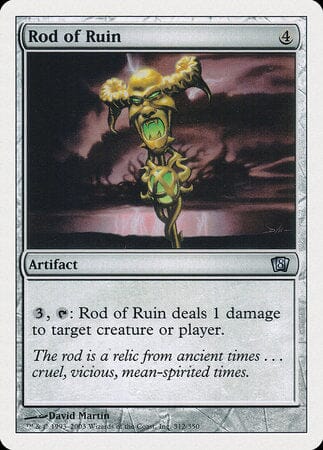 Rod of Ruin [Eighth Edition] MTG Single Magic: The Gathering  | Multizone: Comics And Games