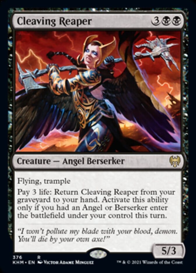 Cleaving Reaper [Kaldheim] MTG Single Magic: The Gathering  | Multizone: Comics And Games