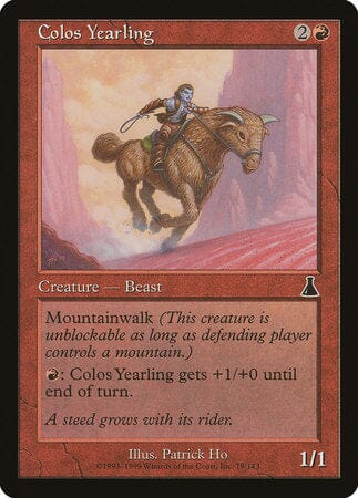 Colos Yearling [Urza's Destiny] MTG Single Magic: The Gathering  | Multizone: Comics And Games