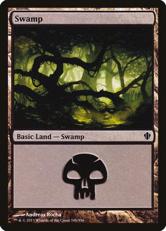Swamp (348) [Commander 2013] MTG Single Magic: The Gathering  | Multizone: Comics And Games