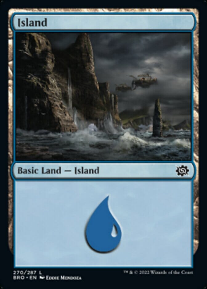 Island (270) [The Brothers' War] MTG Single Magic: The Gathering  | Multizone: Comics And Games