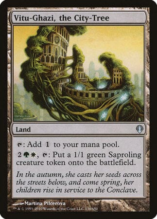 Vitu-Ghazi, the City-Tree [Archenemy] MTG Single Magic: The Gathering  | Multizone: Comics And Games