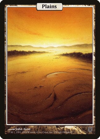 Plains - Full Art [Unhinged] MTG Single Magic: The Gathering  | Multizone: Comics And Games