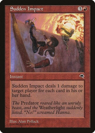 Sudden Impact [Tempest] MTG Single Magic: The Gathering  | Multizone: Comics And Games
