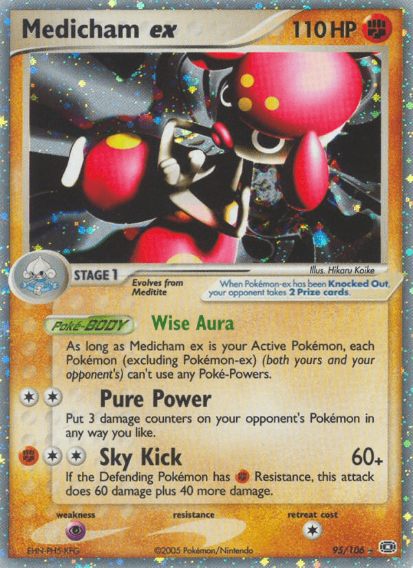Medicham ex (95/106) [EX: Emerald] Pokemon Single Pokémon  | Multizone: Comics And Games