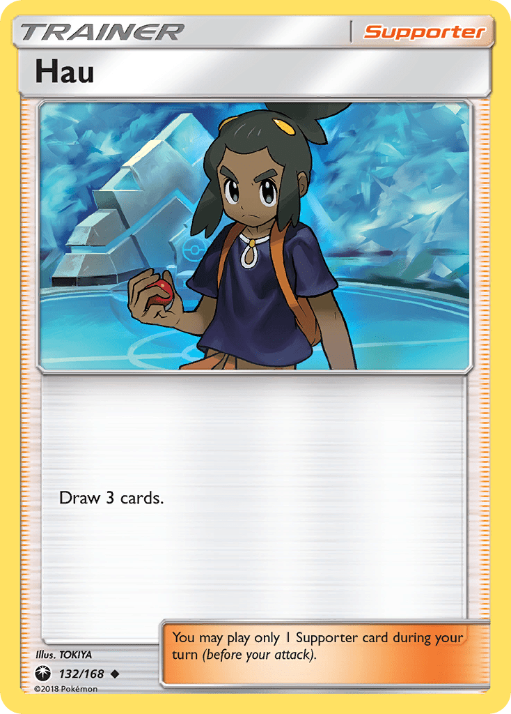 Hau (132/168) [Sun & Moon: Celestial Storm] Pokemon Single Pokémon  | Multizone: Comics And Games