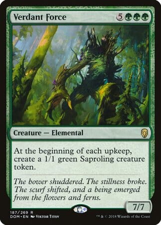 Verdant Force [Dominaria] MTG Single Magic: The Gathering  | Multizone: Comics And Games