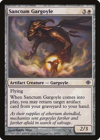 Sanctum Gargoyle [Shards of Alara] MTG Single Magic: The Gathering  | Multizone: Comics And Games