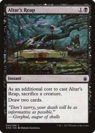 Altar's Reap [Commander Anthology] MTG Single Magic: The Gathering  | Multizone: Comics And Games