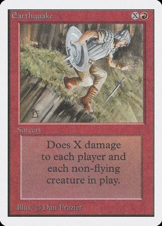 Earthquake [Unlimited Edition] MTG Single Magic: The Gathering  | Multizone: Comics And Games