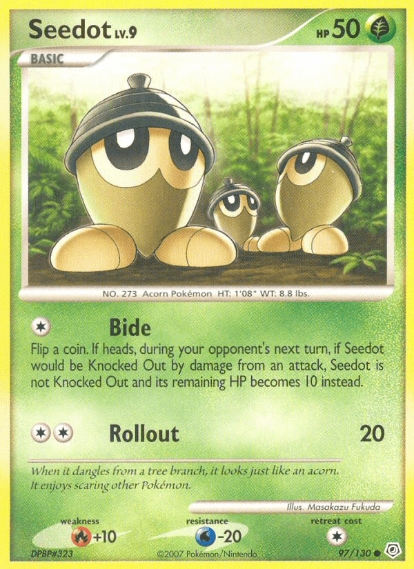Seedot (97/130) [Diamond & Pearl: Base Set] Pokemon Single Pokémon  | Multizone: Comics And Games
