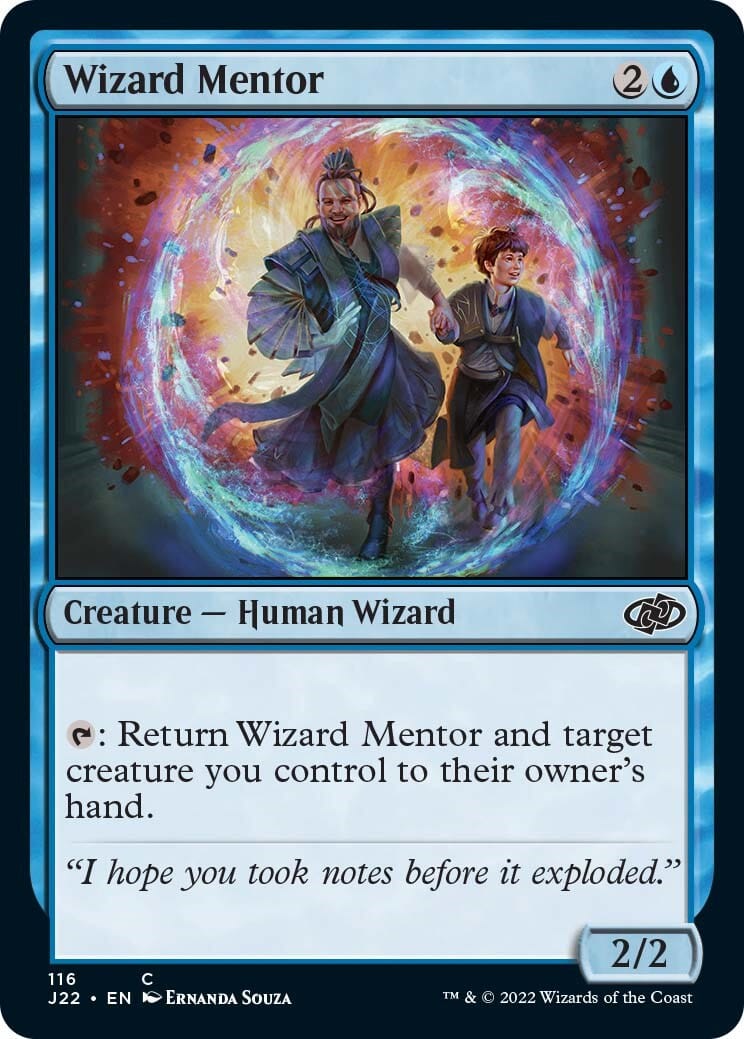 Wizard Mentor [Jumpstart 2022] MTG Single Magic: The Gathering  | Multizone: Comics And Games