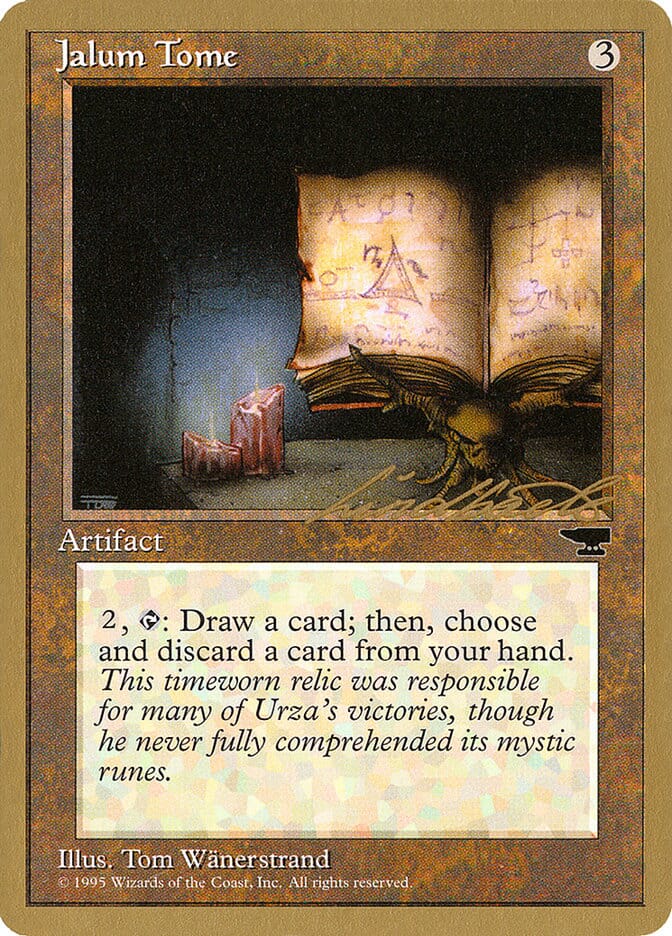 Jalum Tome (Leon Lindback) [Pro Tour Collector Set] MTG Single Magic: The Gathering  | Multizone: Comics And Games