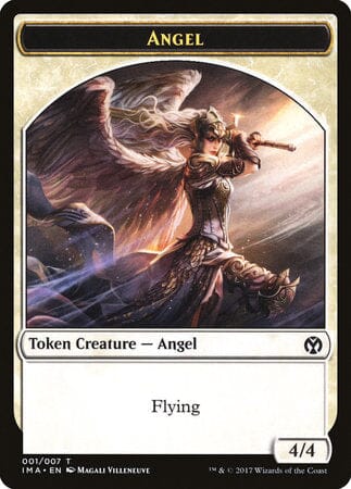 Angel Token (001) [Iconic Masters Tokens] MTG Single Magic: The Gathering  | Multizone: Comics And Games
