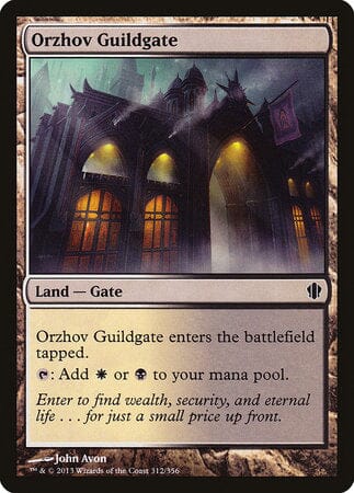 Orzhov Guildgate [Commander 2013] MTG Single Magic: The Gathering  | Multizone: Comics And Games