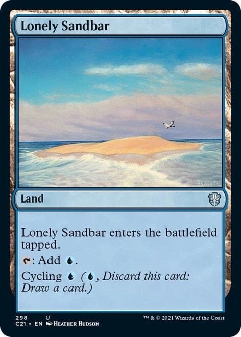 Lonely Sandbar [Commander 2021] MTG Single Magic: The Gathering  | Multizone: Comics And Games