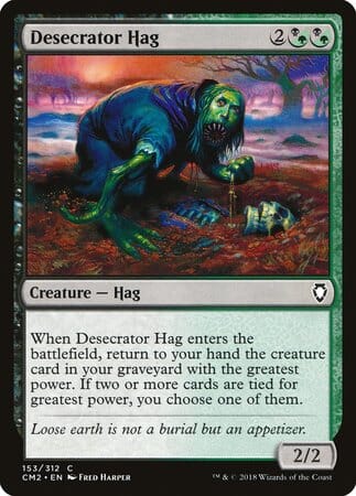 Desecrator Hag [Commander Anthology Volume II] MTG Single Magic: The Gathering  | Multizone: Comics And Games