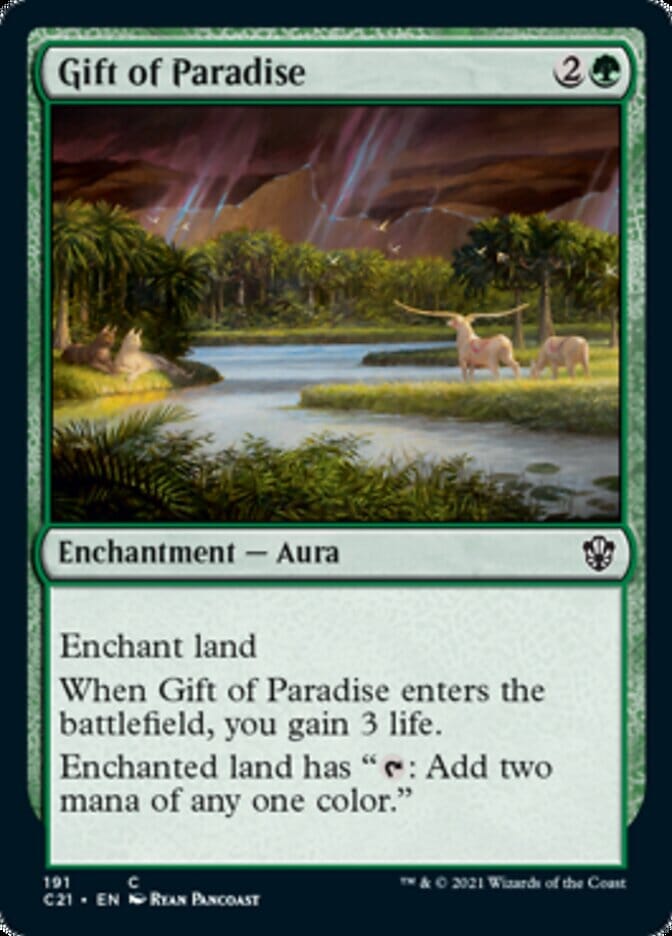 Gift of Paradise [Commander 2021] MTG Single Magic: The Gathering  | Multizone: Comics And Games