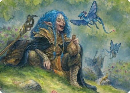 Feywild Trickster Art Card [Dungeons & Dragons: Adventures in the Forgotten Realms Art Series] MTG Single Magic: The Gathering  | Multizone: Comics And Games
