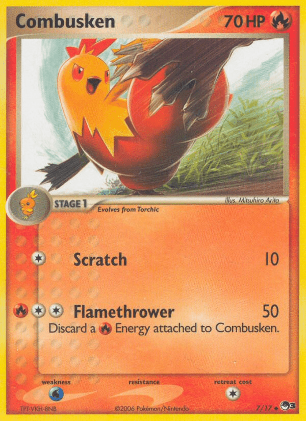 Combusken (7/17) [POP Series 3] Pokemon Single Pokémon  | Multizone: Comics And Games