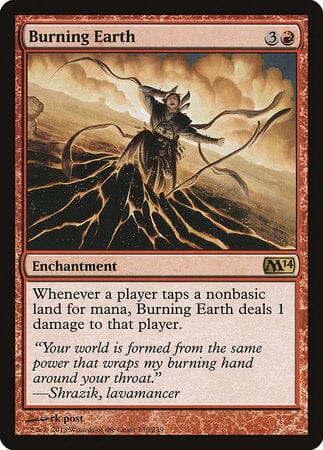 Burning Earth [Magic 2014] MTG Single Magic: The Gathering  | Multizone: Comics And Games