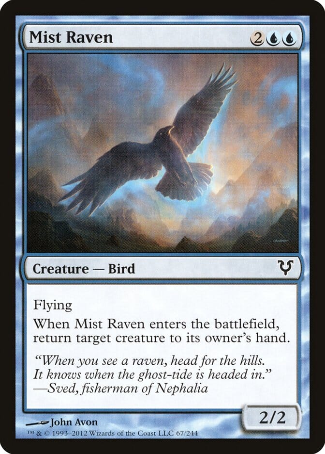 Mist Raven [Avacyn Restored] MTG Single Magic: The Gathering  | Multizone: Comics And Games