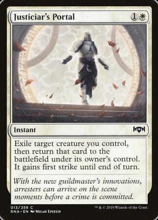 Justiciar's Portal [Ravnica Allegiance] MTG Single Magic: The Gathering  | Multizone: Comics And Games