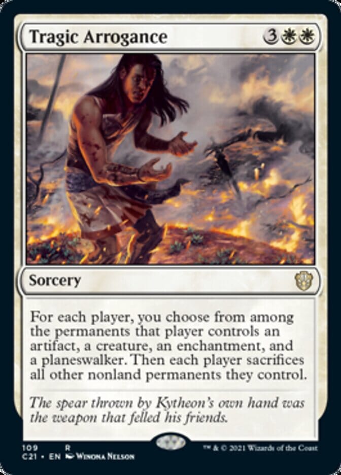 Tragic Arrogance [Commander 2021] MTG Single Magic: The Gathering  | Multizone: Comics And Games