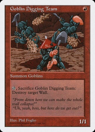 Goblin Digging Team [Anthologies] MTG Single Magic: The Gathering  | Multizone: Comics And Games