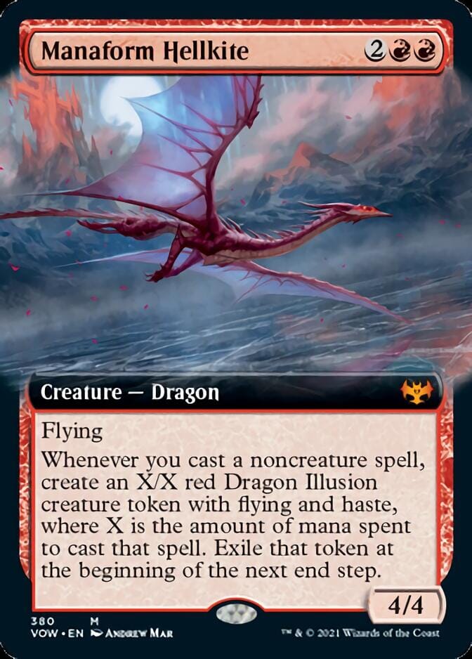 Manaform Hellkite (Extended) [Innistrad: Crimson Vow] MTG Single Magic: The Gathering  | Multizone: Comics And Games