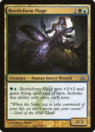 Beetleform Mage [Dragon's Maze] MTG Single Magic: The Gathering  | Multizone: Comics And Games