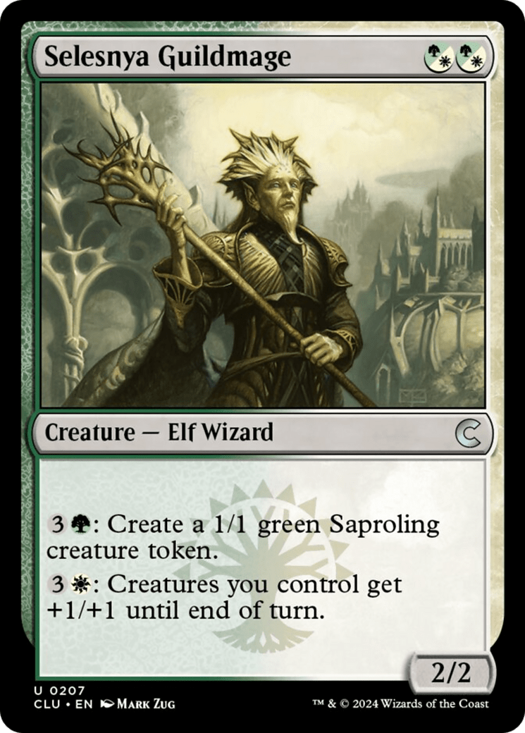 Selesnya Guildmage [Ravnica: Clue Edition] MTG Single Magic: The Gathering  | Multizone: Comics And Games