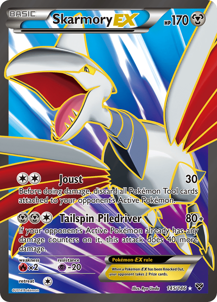 Skarmory EX (145/146) [XY: Base Set] Pokemon Single Pokémon  | Multizone: Comics And Games