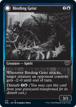 Binding Geist // Spectral Binding [Innistrad: Double Feature] MTG Single Magic: The Gathering  | Multizone: Comics And Games
