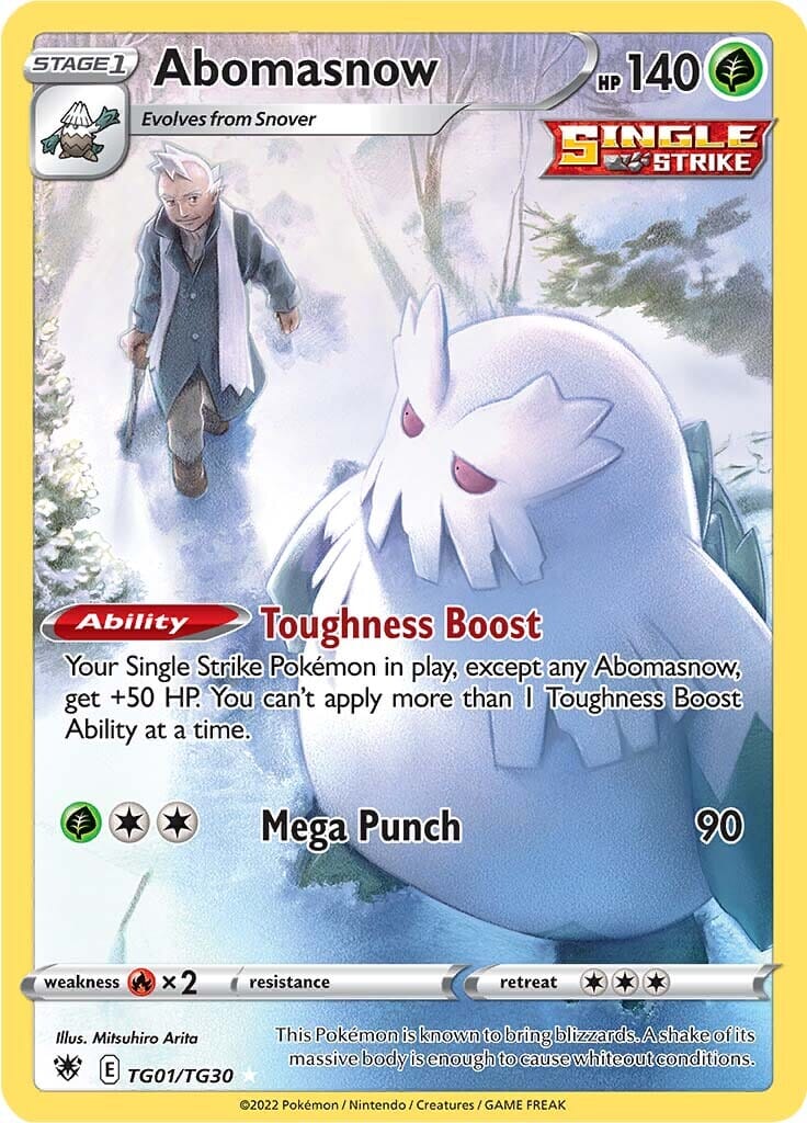 Abomasnow (TG01/TG30) [Sword & Shield: Astral Radiance] Pokemon Single Pokémon  | Multizone: Comics And Games