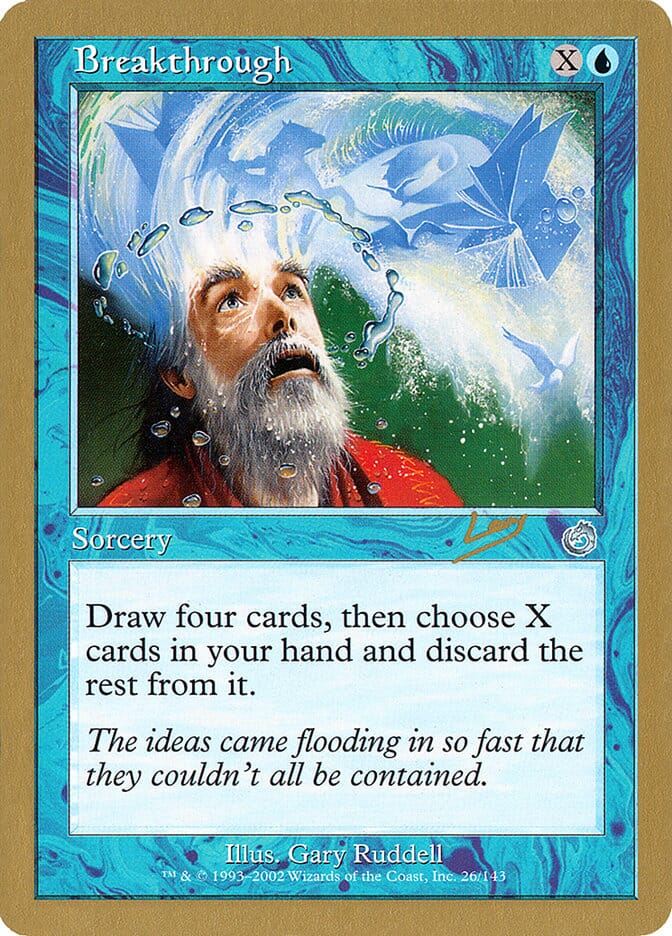 Breakthrough (Raphael Levy) [World Championship Decks 2002] MTG Single Magic: The Gathering  | Multizone: Comics And Games