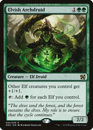 Elvish Archdruid [Duel Decks: Elves vs. Inventors] MTG Single Magic: The Gathering  | Multizone: Comics And Games