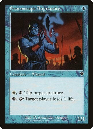 Stormscape Apprentice [Invasion] MTG Single Magic: The Gathering  | Multizone: Comics And Games