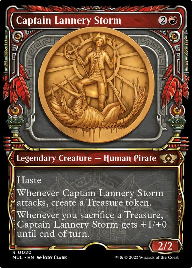 Captain Lannery Storm [Multiverse Legends] MTG Single Magic: The Gathering  | Multizone: Comics And Games