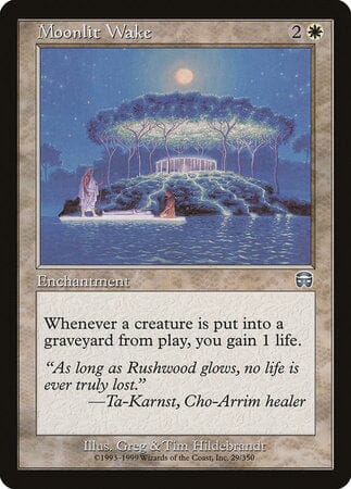 Moonlit Wake [Mercadian Masques] MTG Single Magic: The Gathering  | Multizone: Comics And Games