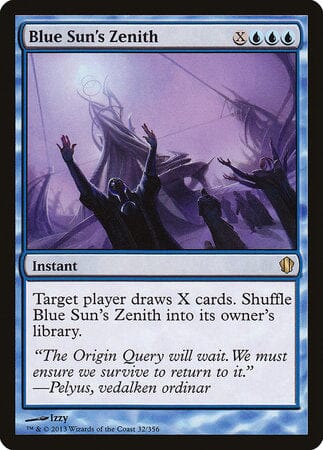 Blue Sun's Zenith [Commander 2013] MTG Single Magic: The Gathering  | Multizone: Comics And Games