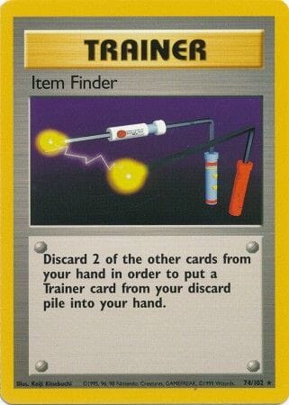 Item Finder (74/102) [Base Set Unlimited] Pokemon Single Pokémon  | Multizone: Comics And Games